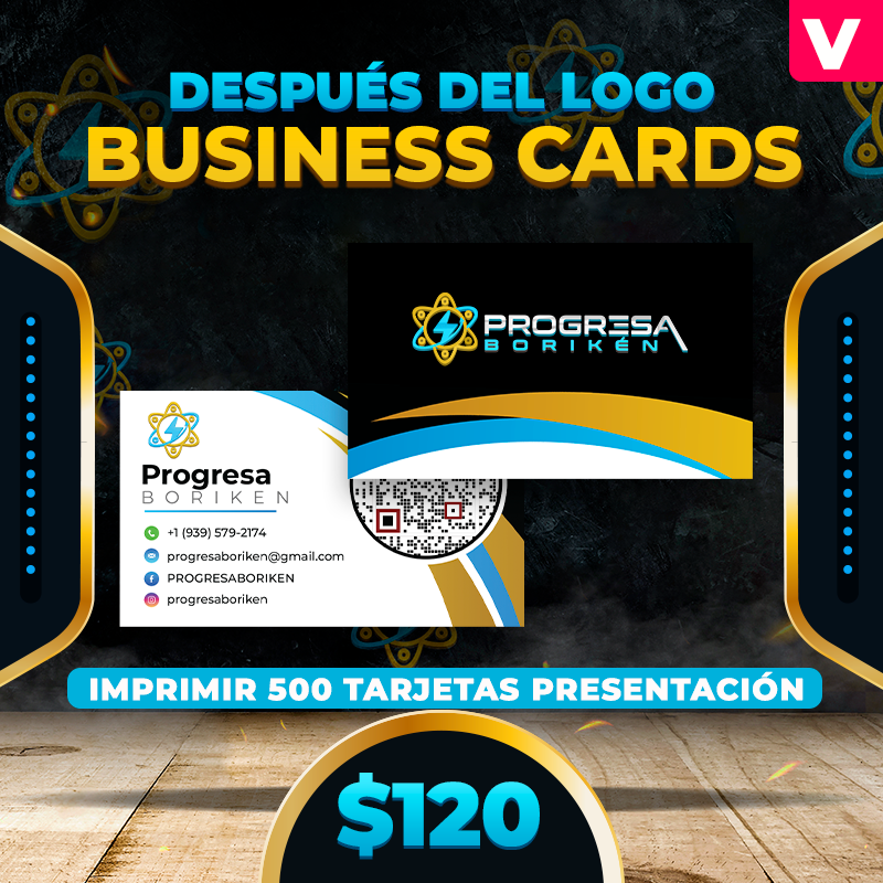 V. $120➡️ Business Cards