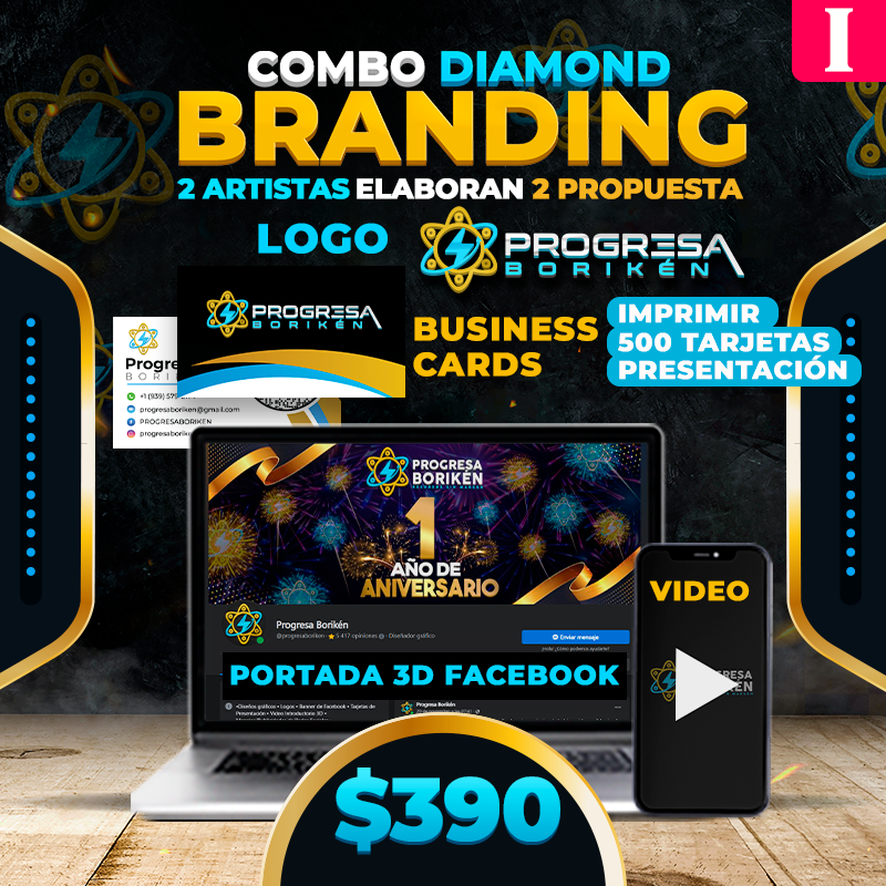 i. $390➡️ Combo Diamond BRANDING 👉