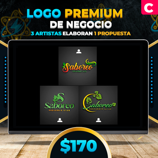 C. $170➡️ Logo Premium de Negocio👉